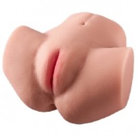 Vagina & Anal Lifelike Male Masturbator, Flesh tone